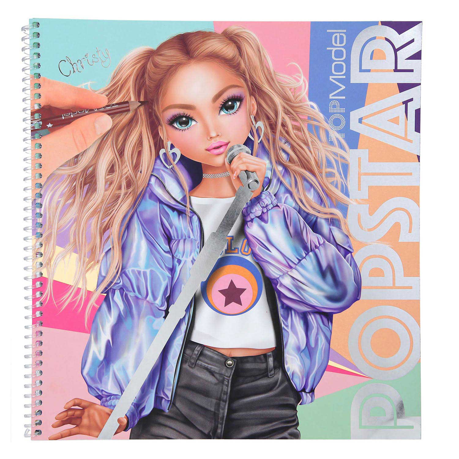 TOPModel Kleurboek Popstar