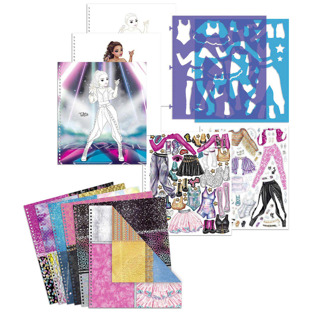 TOPModel Kleurboek Popstar