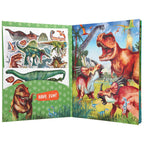 Dino World World Stickerboek met Puffy Stickers