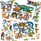 Dino World World Stickerboek met Puffy Stickers