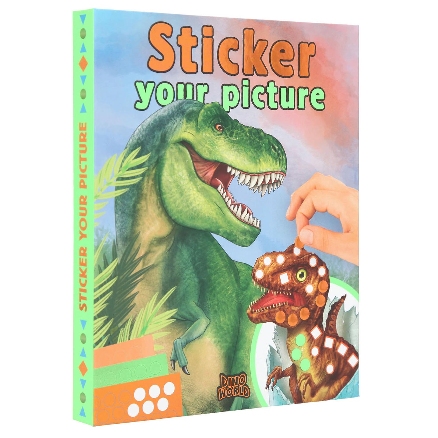 Dino World World Stickerboek Sticker Your Picture