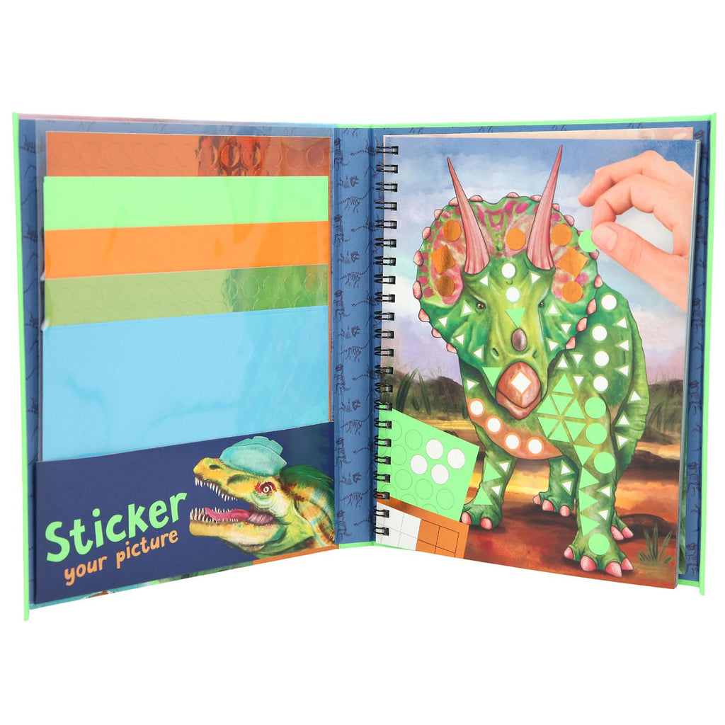 Dino World World Stickerboek Sticker Your Picture