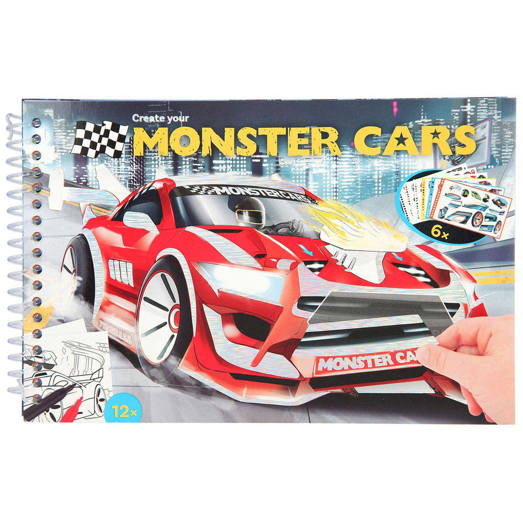 Monster Pocket Kleurboek