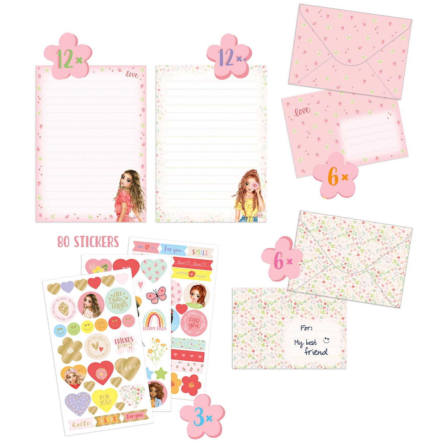 TOPModel Briefpapier Flower Berry