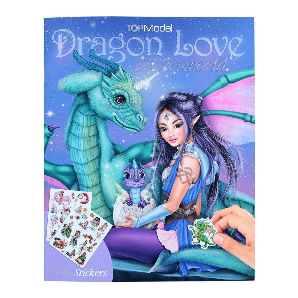 TOPModel Stickerworld Stickerboek Dragon Love