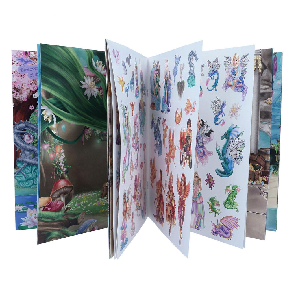 TOPModel Stickerworld Stickerboek Dragon Love