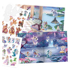TOPModel Stickerworld Stickerboek Dragon Love