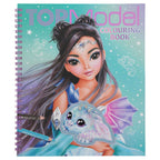 TOPModel Kleurboek met Pailletten Dragon Love