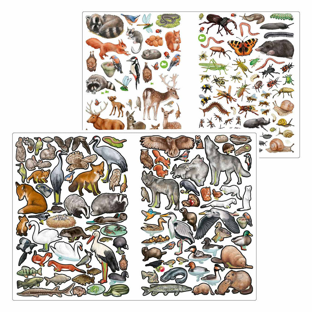 Depesche Create your Wild Forest Stickerboek