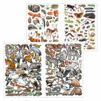 Depesche Create your Wild Forest Stickerboek