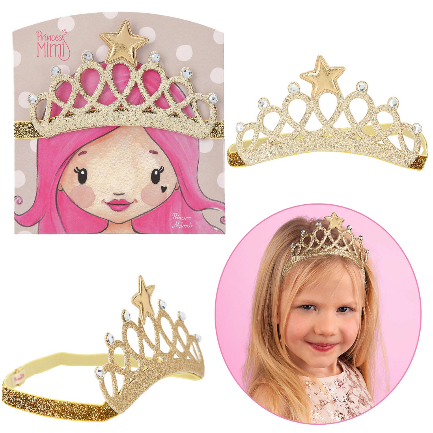 Depesche Mimi Diadeem Haarband Kroon