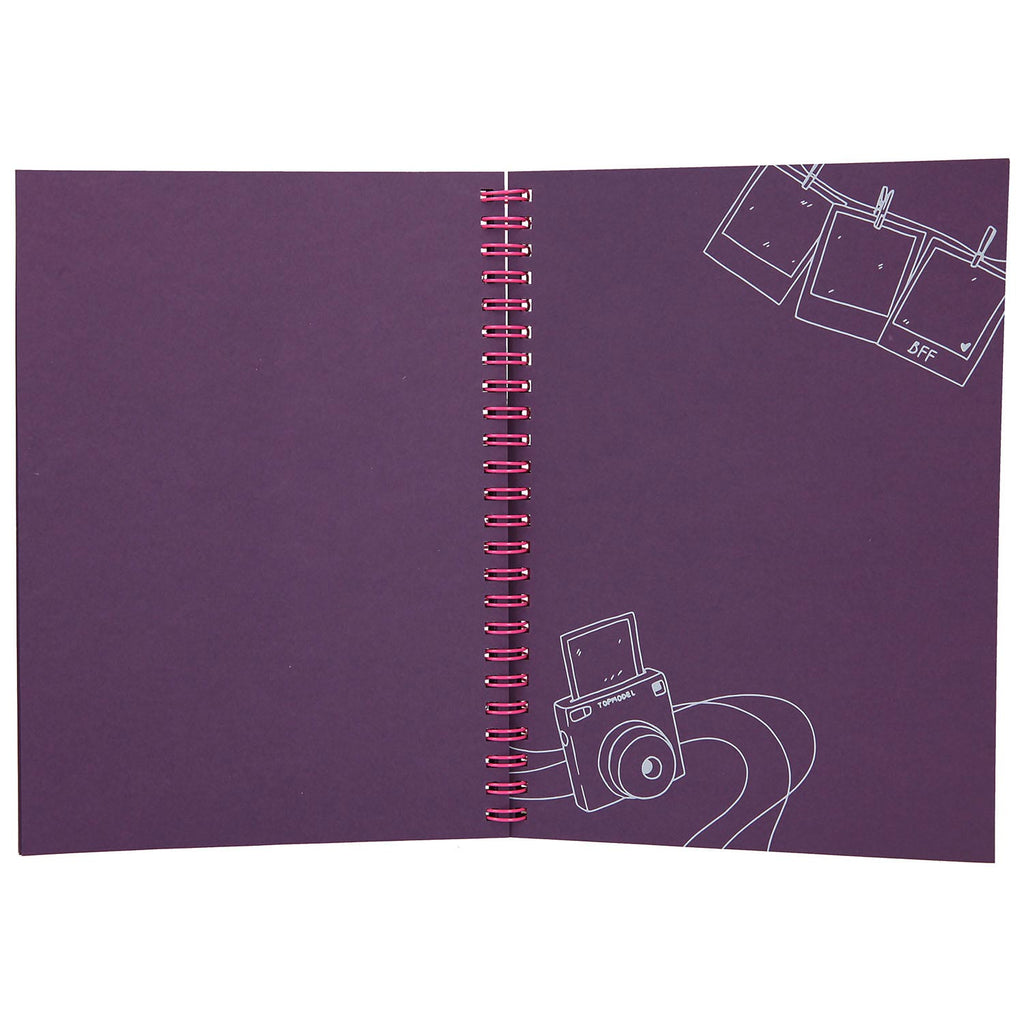 Van der doelen topmodel - neon doodle kleurboek met stiften