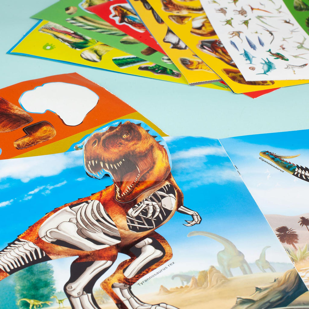 Dino World World Sticker Fun Stickerboek