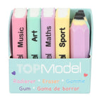 TOPModel Gumset Mini Schoolboeken en Potloden