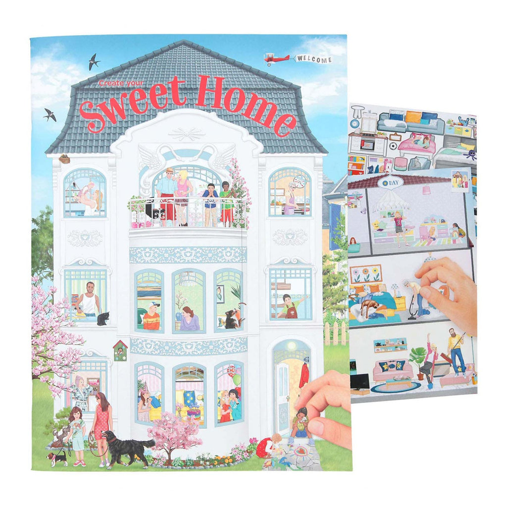 Depesche Create your Sweet Home Kleuren Stickerboek