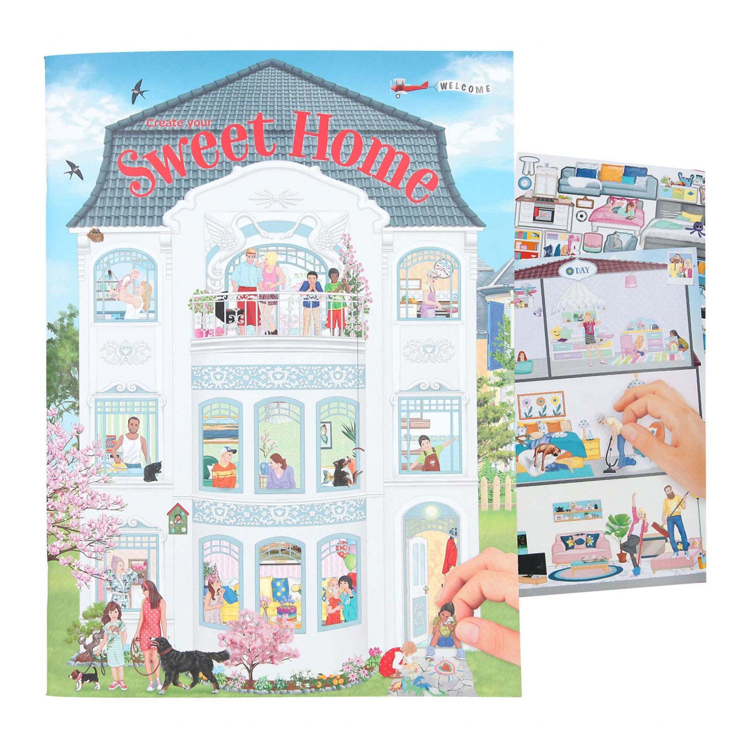 Depesche Create your Sweet Home Kleuren Stickerboek