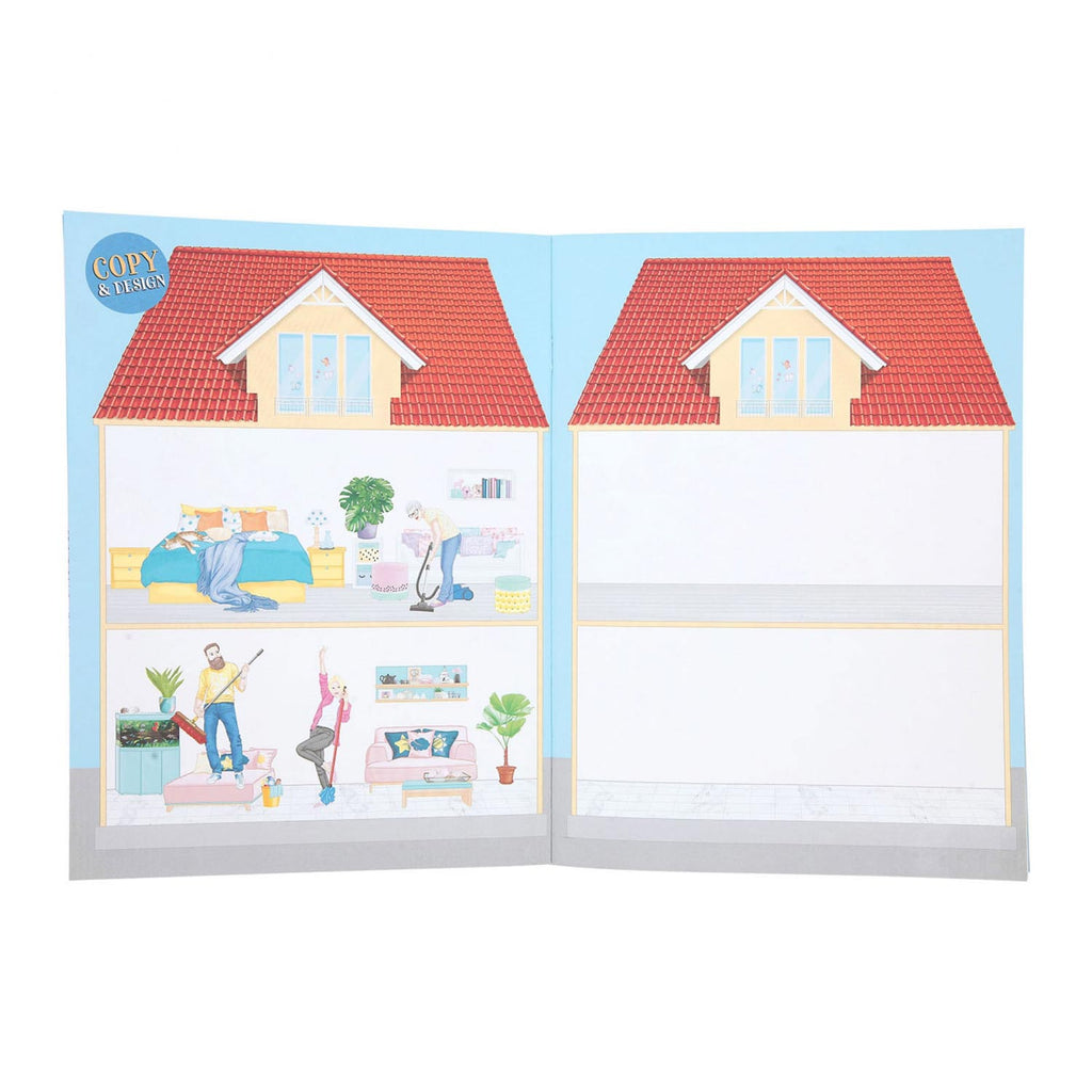 Depesche Create your Sweet Home Kleuren Stickerboek
