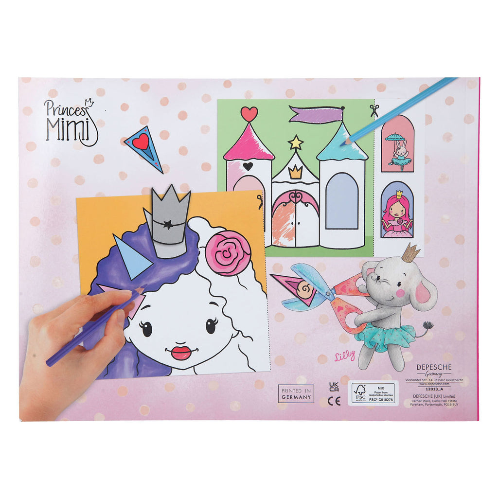 Depesche Mimi Kleuren Knutselboek voor de Kleintjes