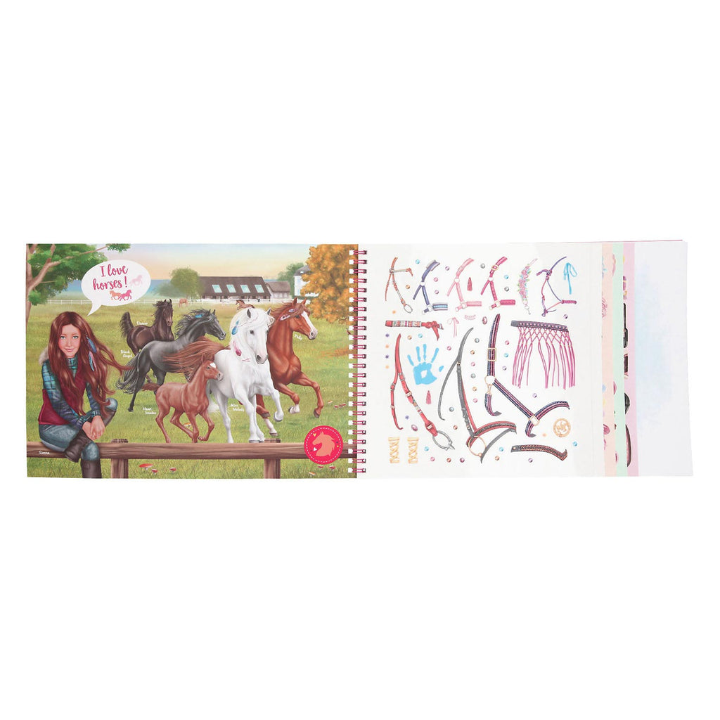 Miss Melody Style your Horse Kleurboek