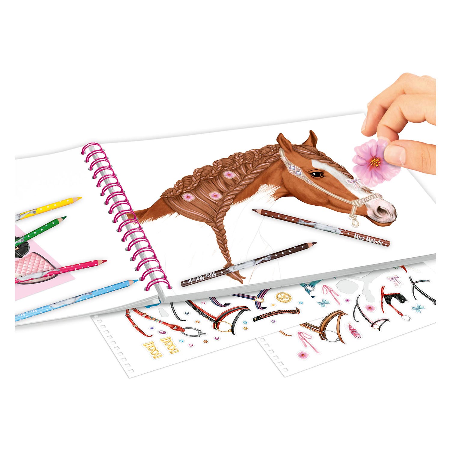 Miss Melody Style your Horse Kleurboek