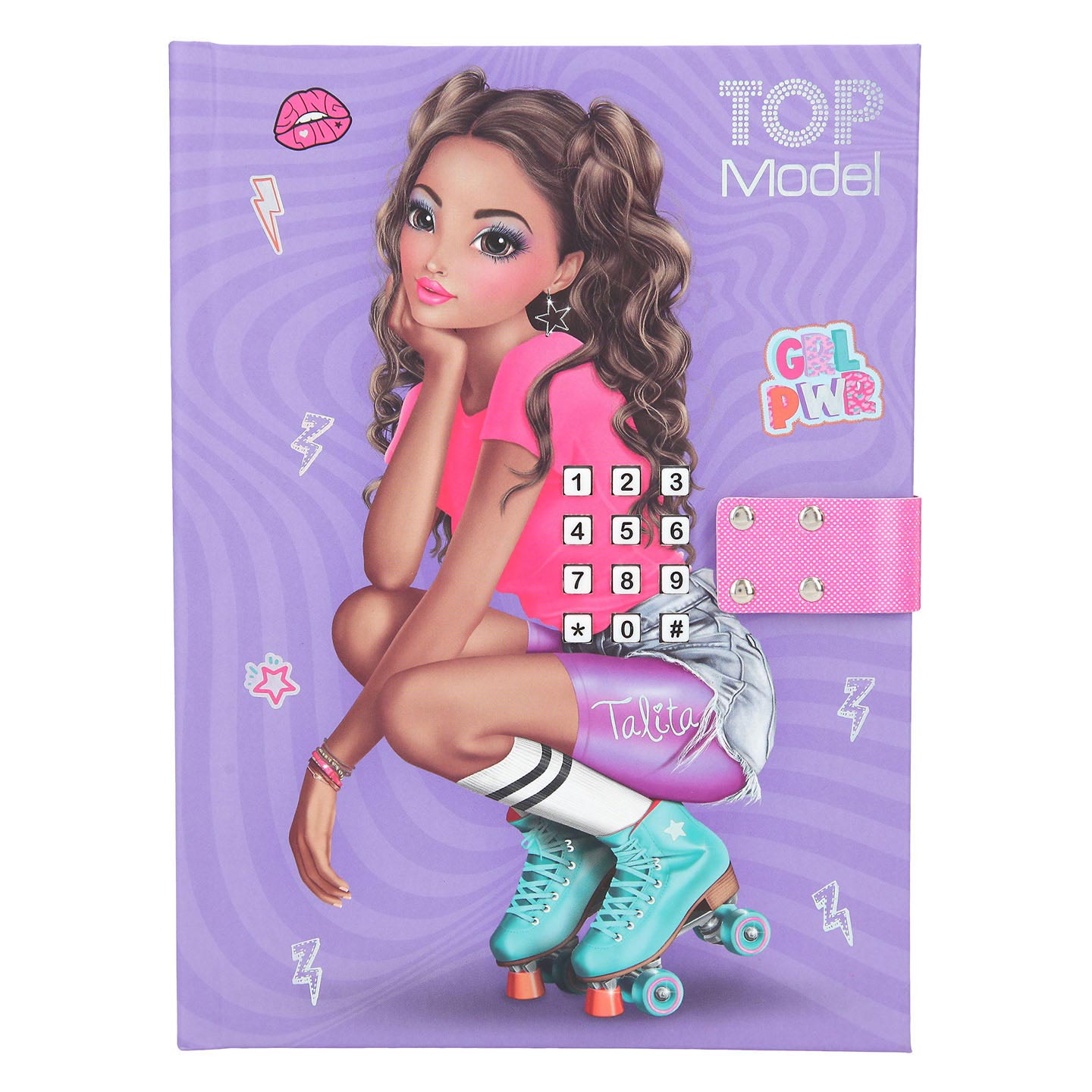 TOPModel Dagboek met Geheime Code Tiny Dancer