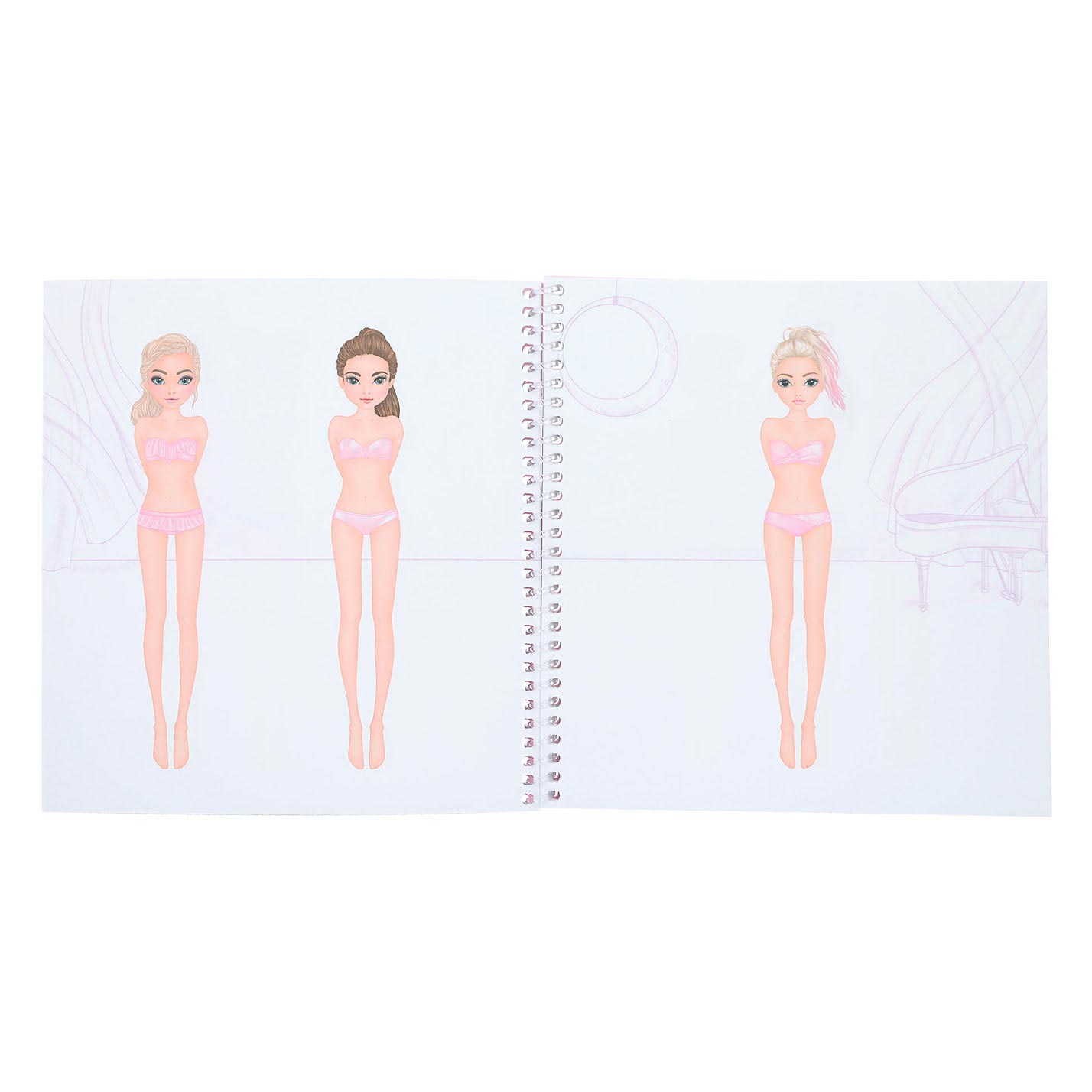 TOPModel Dress Me Up Stickerboek Ballet