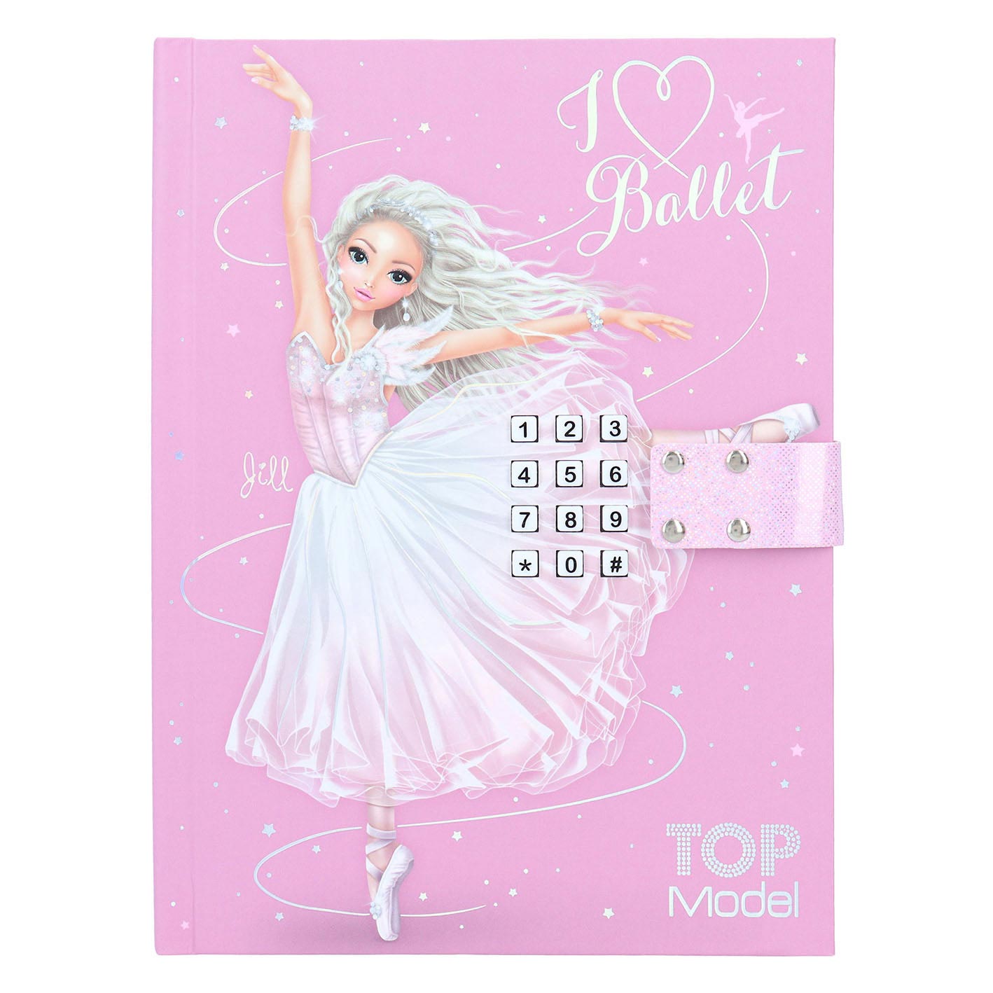 TOPModel Dagboek met Code Ballet