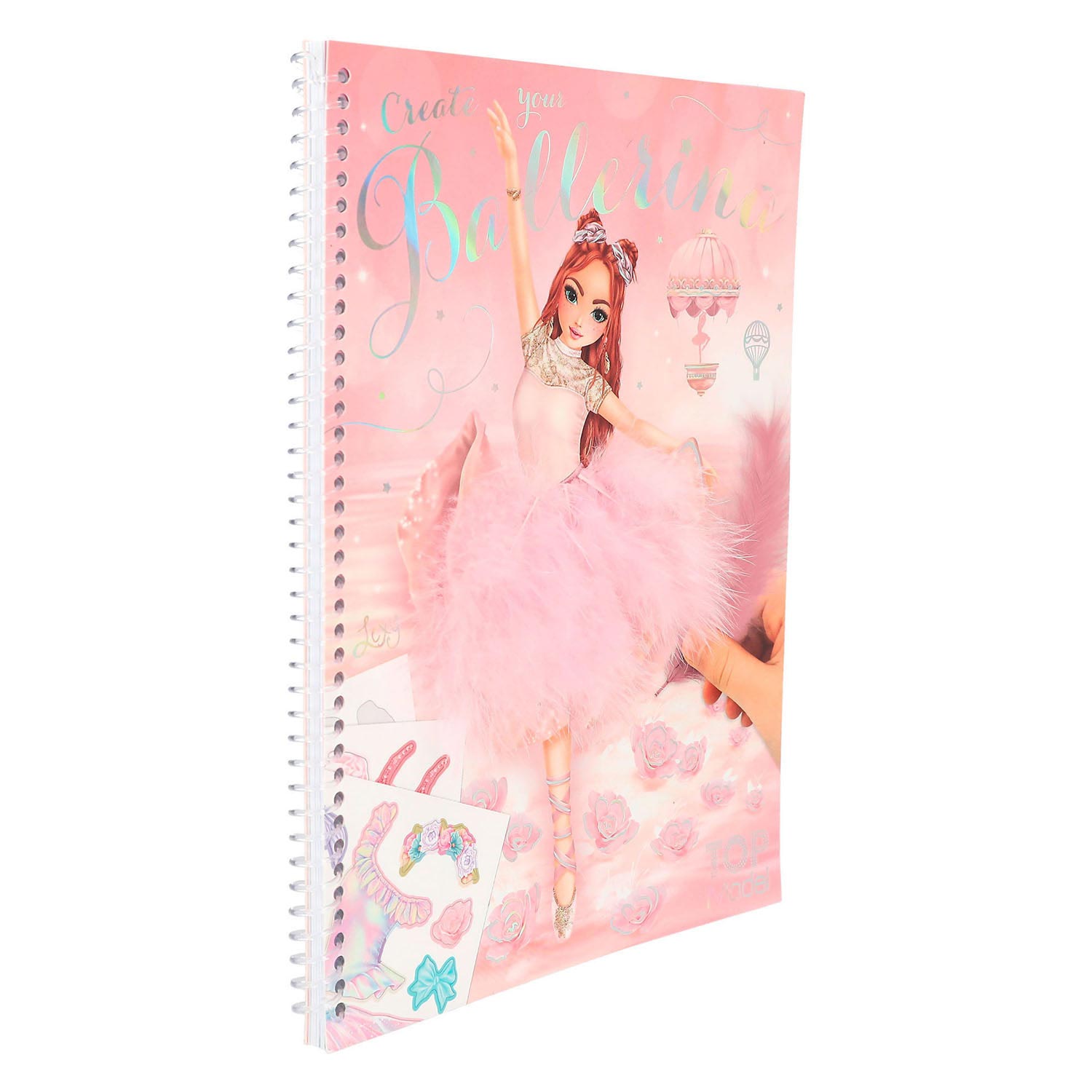 TOPModel Create Your Kleurboek met Stickers Ballet