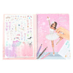 TOPModel Create Your Kleurboek met Stickers Ballet