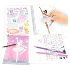 TOPModel Create Your Kleurboek met Stickers Ballet