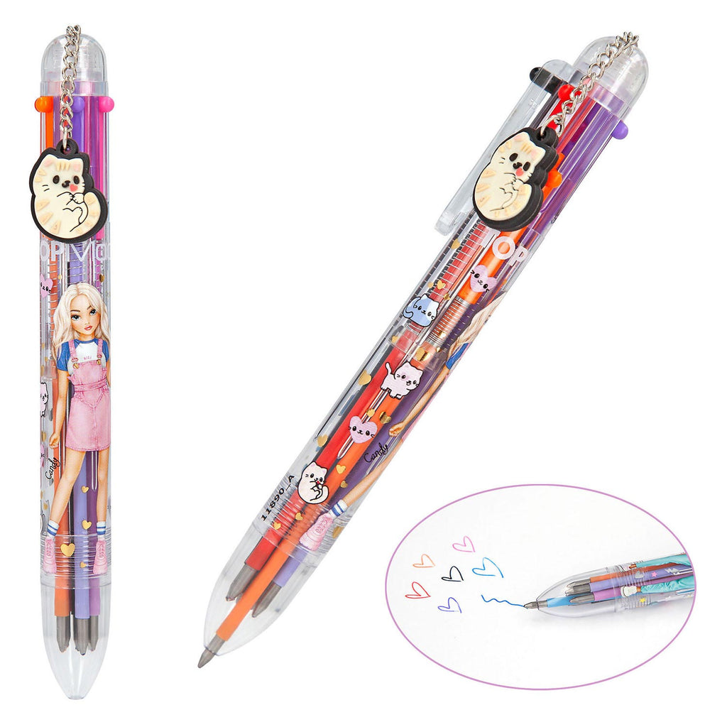 TOPModel Gelpen met 6 Kleuren