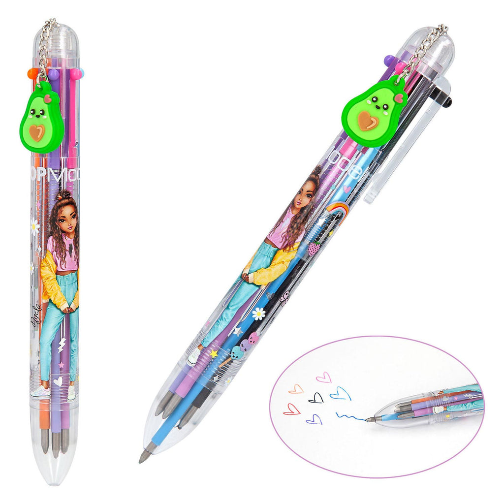 TOPModel Gelpen met 6 Kleuren