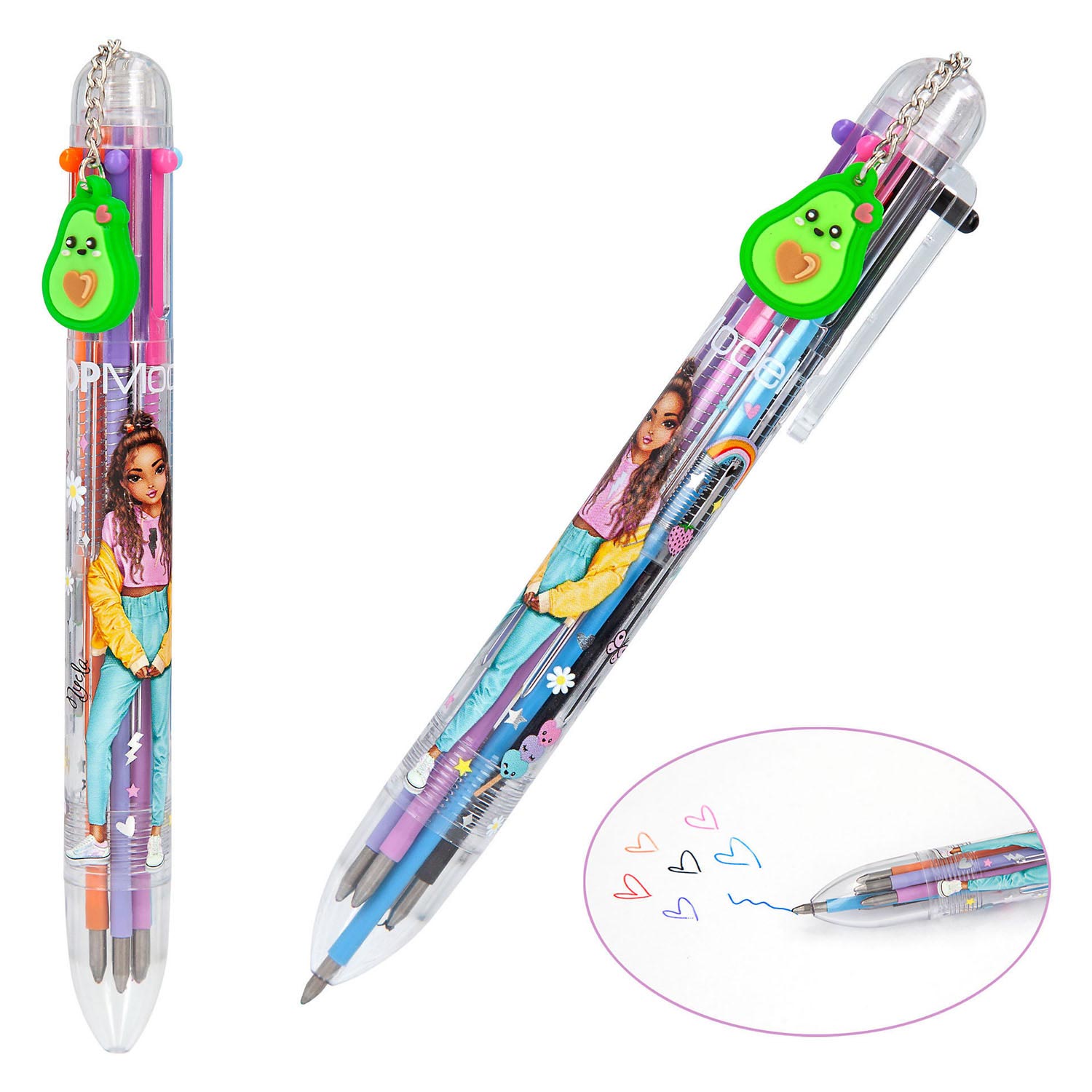 TOPModel Gelpen met 6 Kleuren