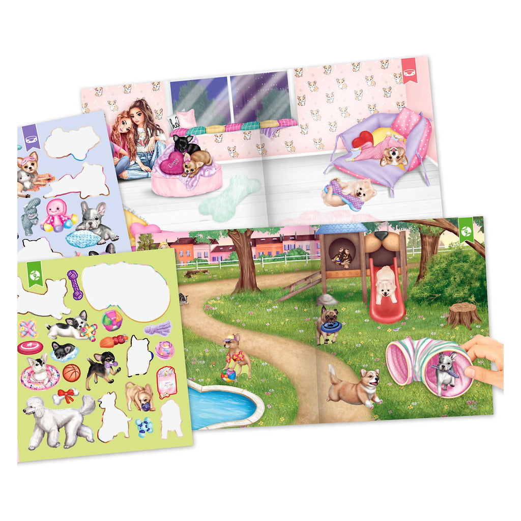 Van der doelen topmodel - stickerworld corgi het schattige hondje