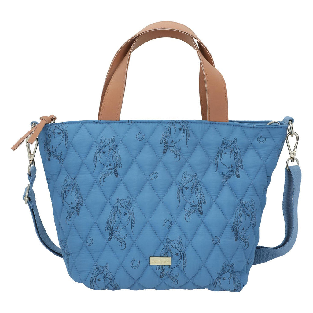 Miss Melody Kleine Shopper Blue Quilt