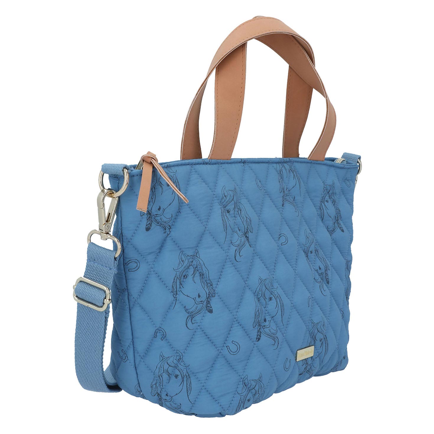 Miss Melody Kleine Shopper Blue Quilt