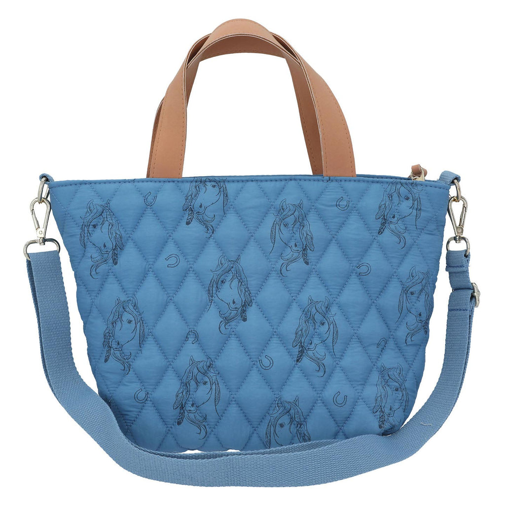 Miss Melody Kleine Shopper Blue Quilt