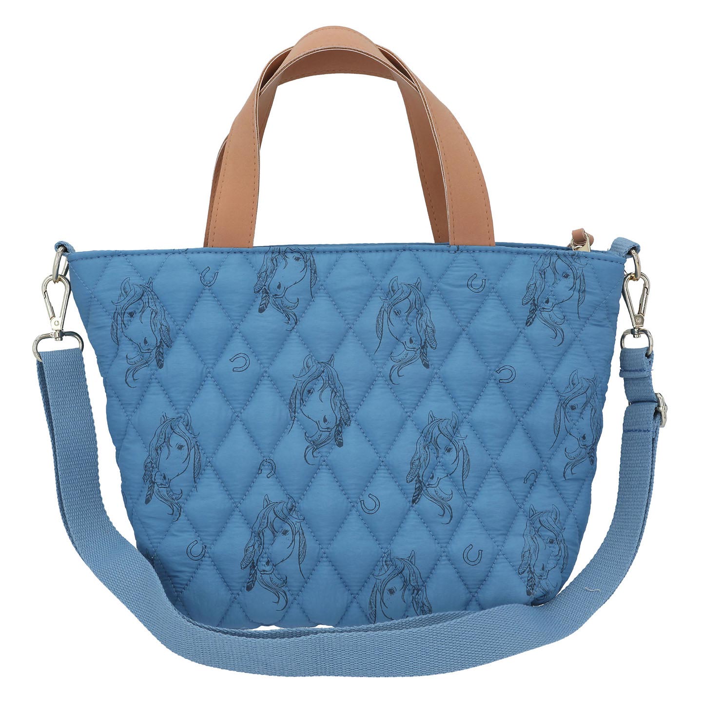 Miss Melody Kleine Shopper Blue Quilt