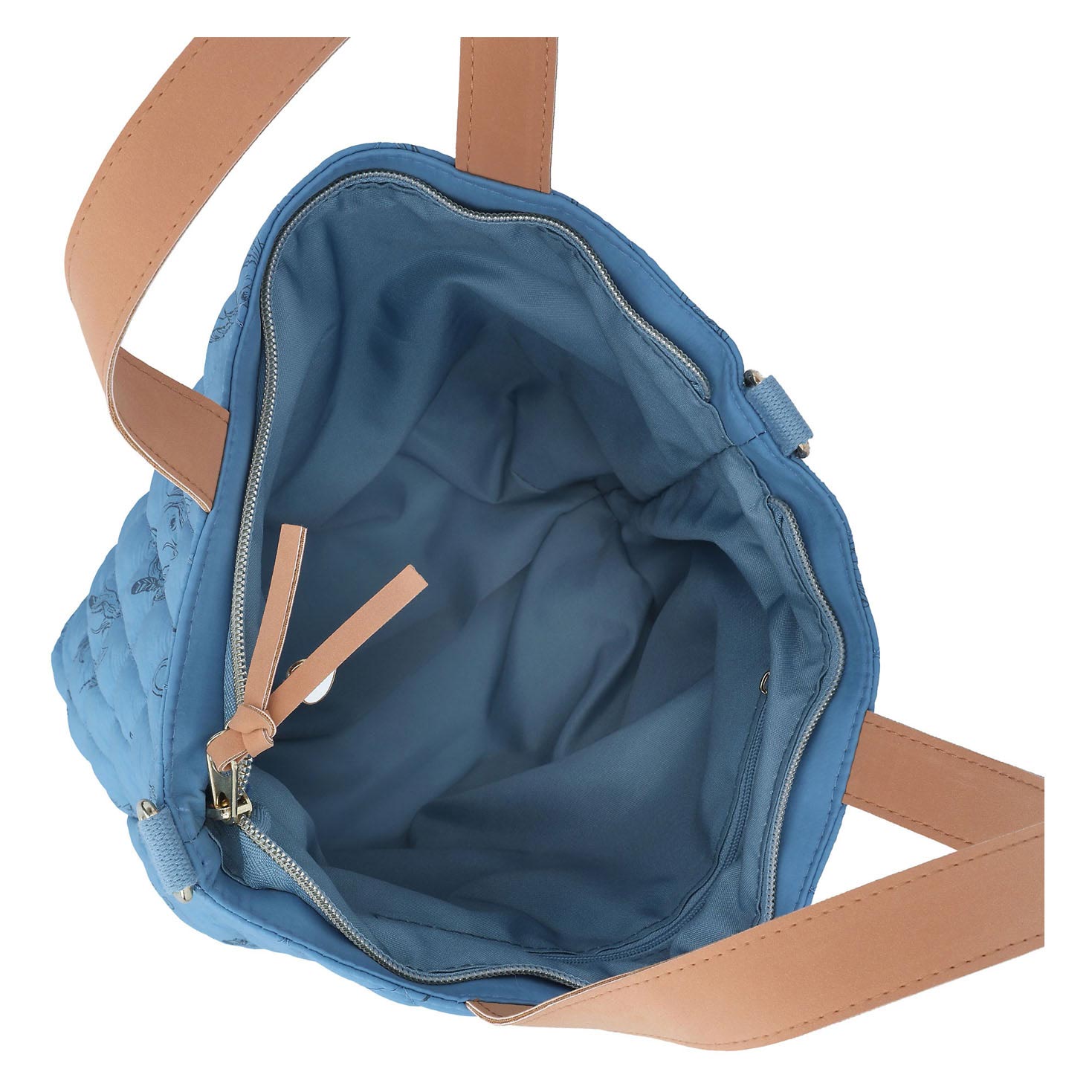 Miss Melody Kleine Shopper Blue Quilt