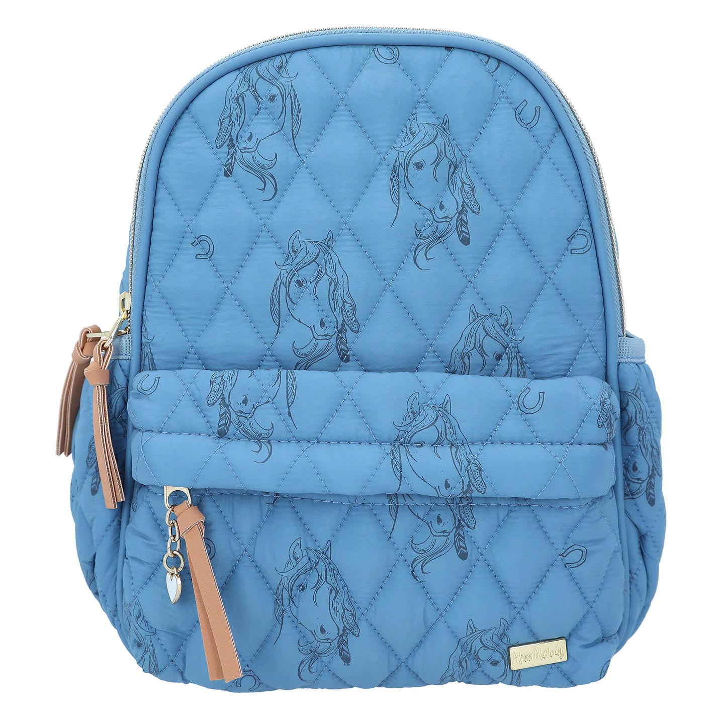 Miss Melody Rugzak Blue Quilt