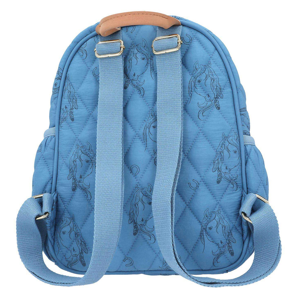 Miss Melody Rugzak Blue Quilt