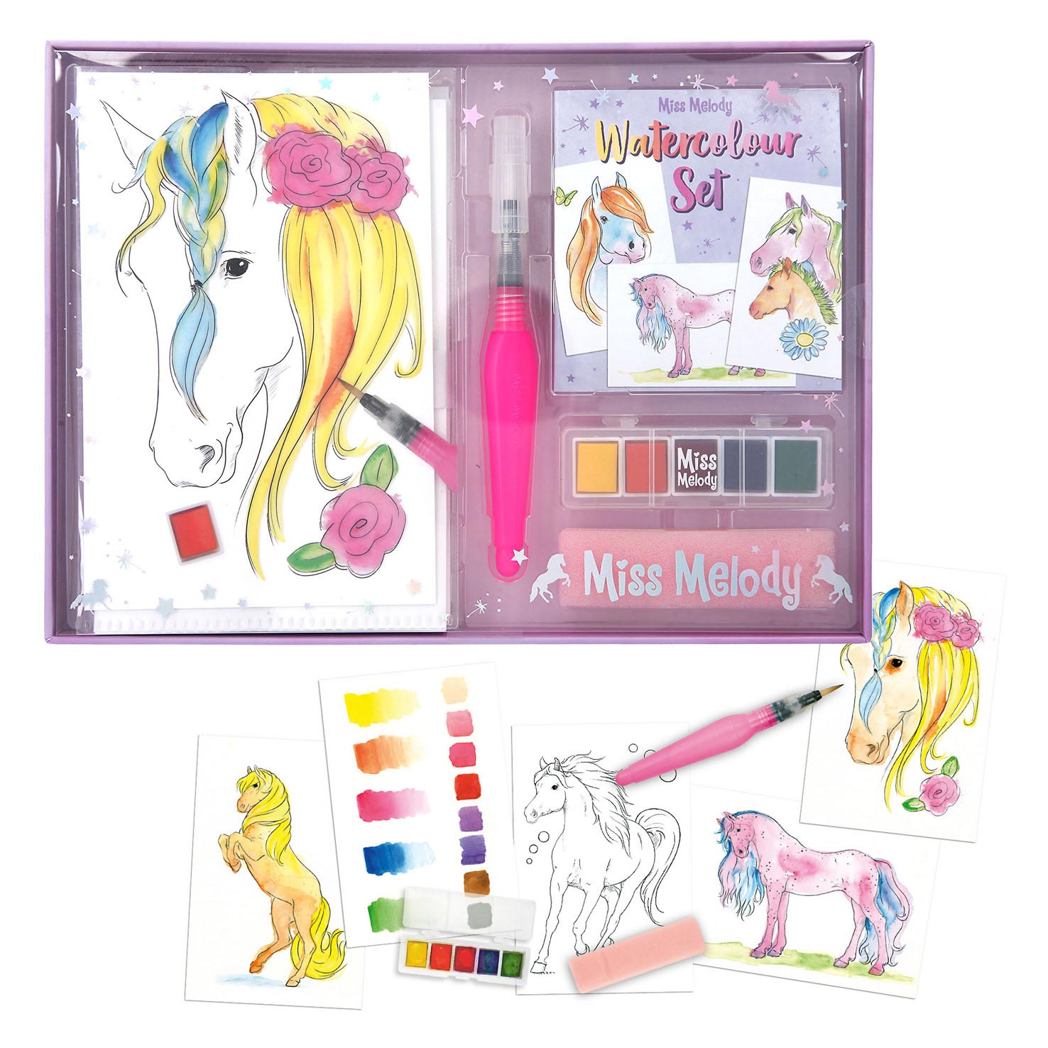 Miss Melody Aquarelset