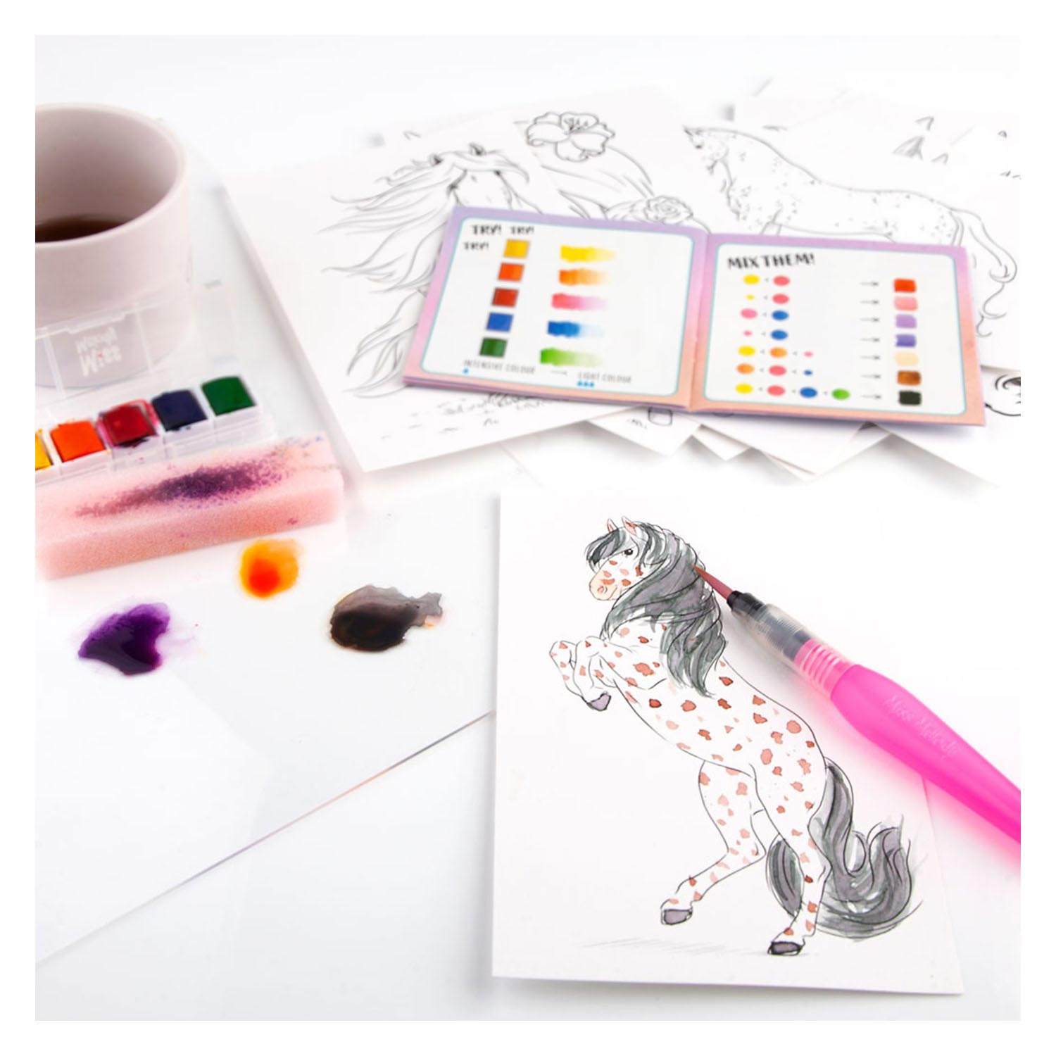 Miss Melody Aquarelset