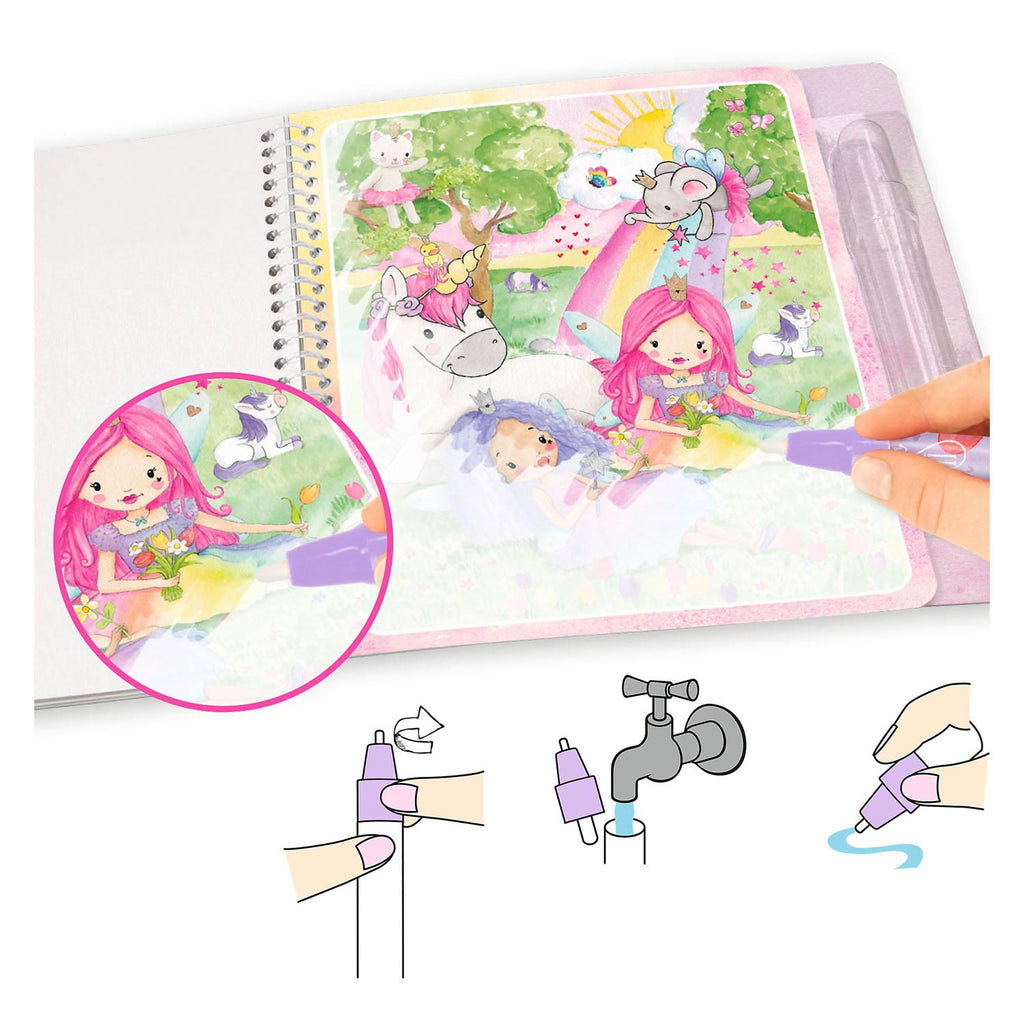 Depesche Mimi Aqua Kleurboek