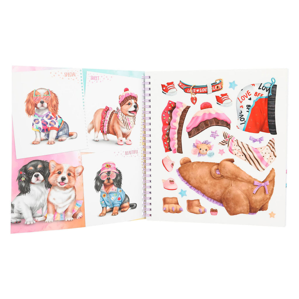 TOPModel Create Your Doggy Kleurboek