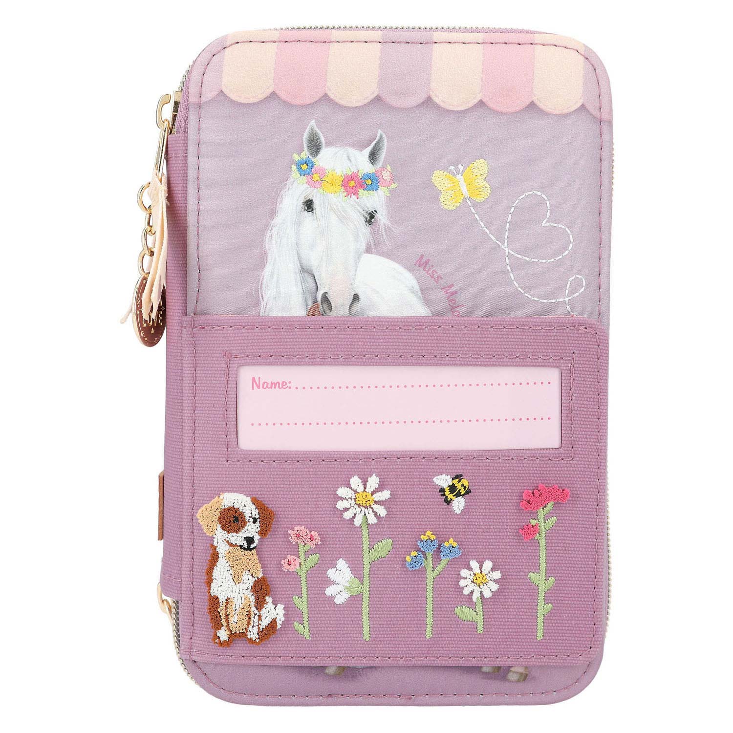 Miss Melody 3-vaks Etui Farm House