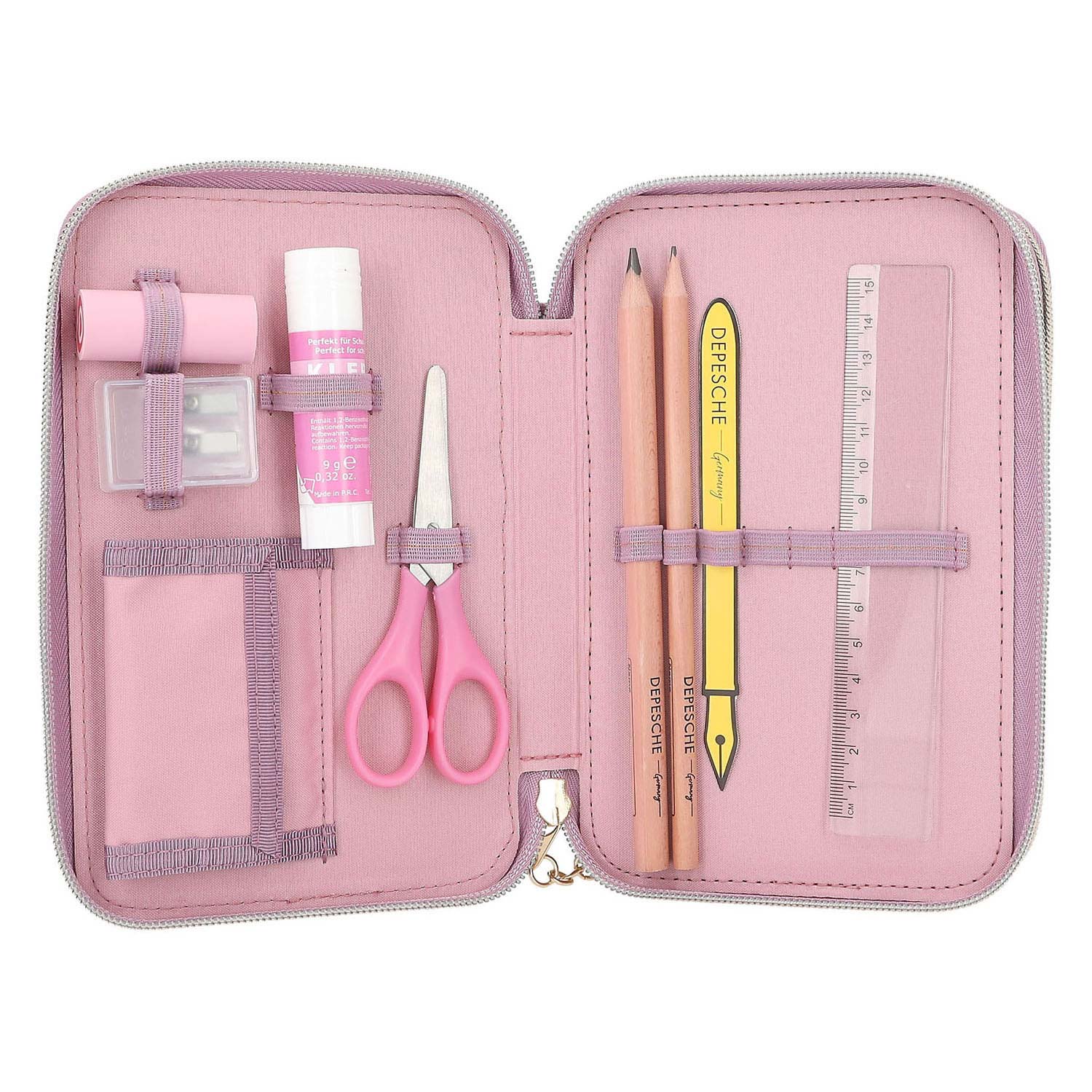 Miss Melody 3-vaks Etui Farm House