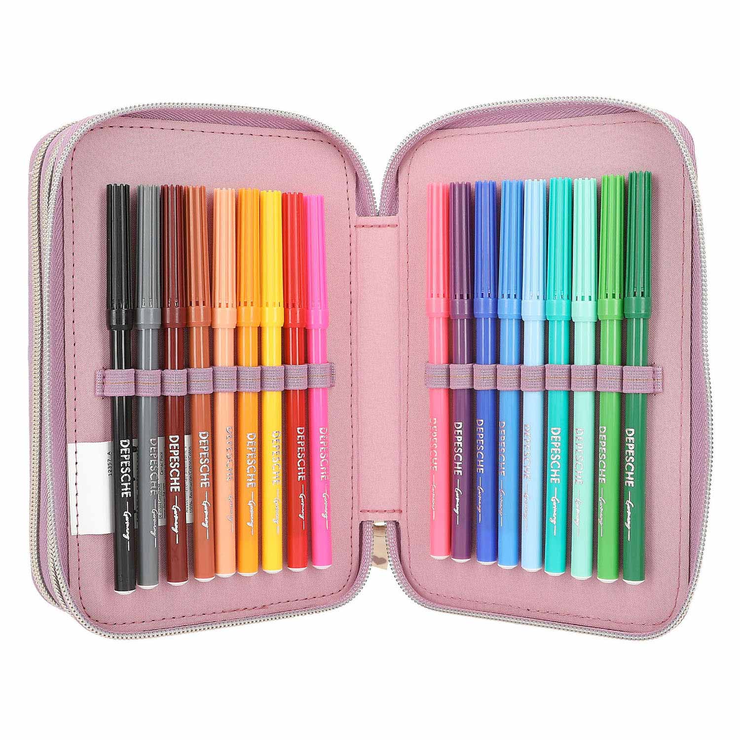 Miss Melody 3-vaks Etui Farm House