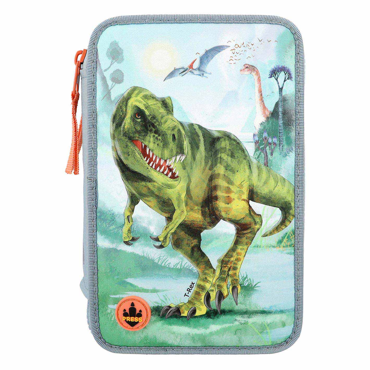 Depesche World 3-Vaks Etui T-rex