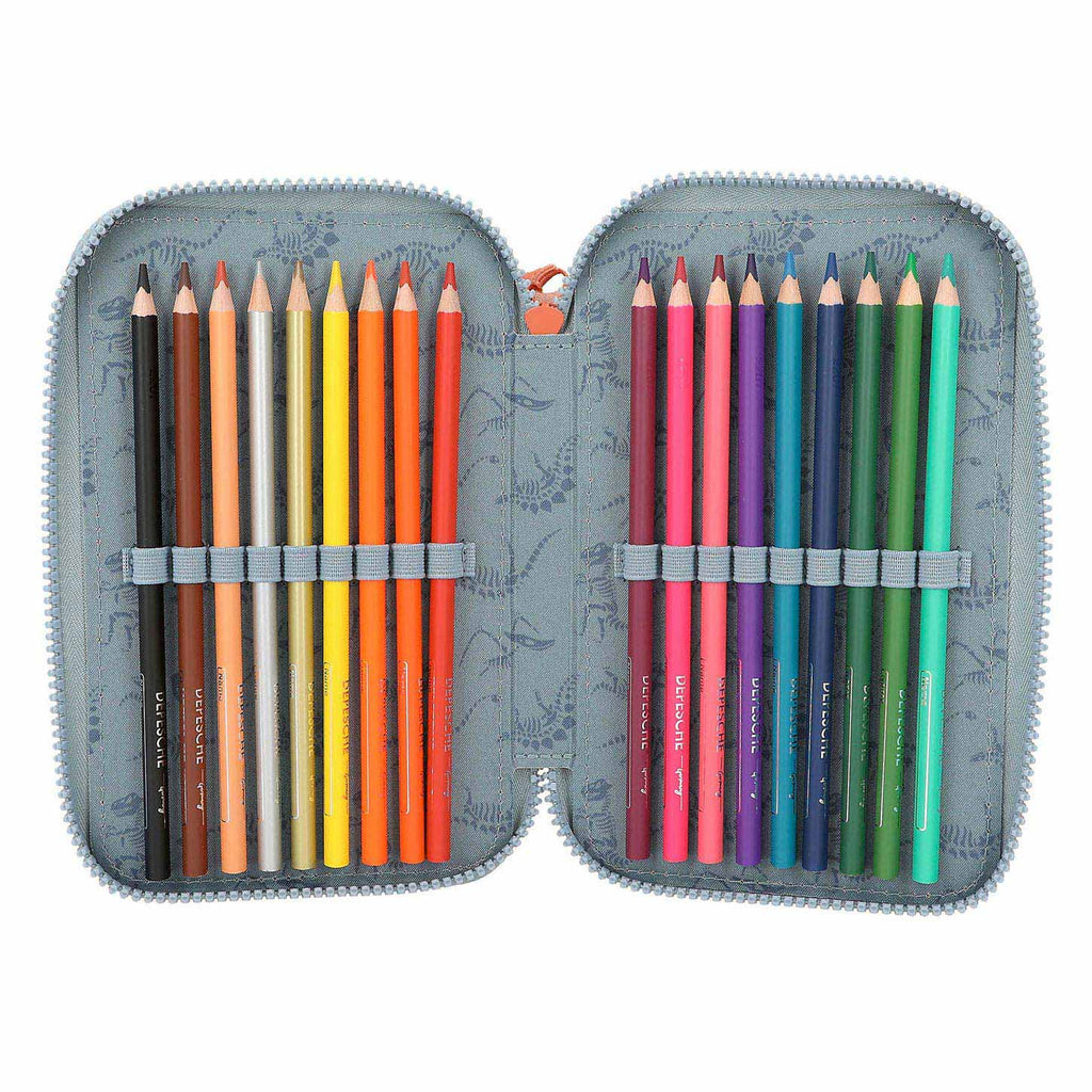 Depesche World 3-Vaks Etui T-rex
